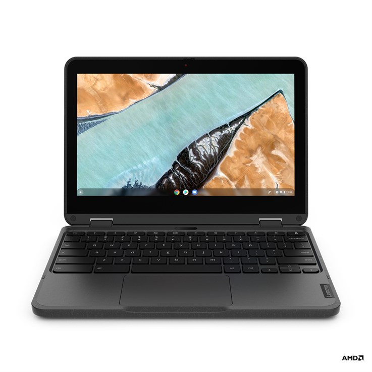 Lenovo 300e Chromebook 29.5 cm (11.6") Touchscreen HD AMD 3000 3015Ce 4 GB DDR4-SDRAM 32 GB eMMC Wi-Fi 5 (802.11ac) ChromeOS Grey