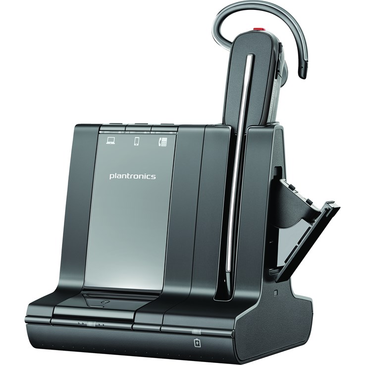 POLY Savi 8245 Microsoft Teams Certified DECT 1880-1900 MHz USB-A Headset +D400