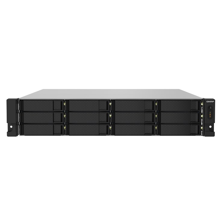 QNAP TS-1232PXU-RP NAS Rack (2U) Annapurna Labs AL324 4 GB DDR4 QNAP QTS Black