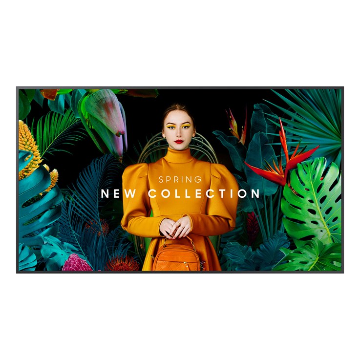 Samsung QB55C Digital signage flat panel 139.7 cm (55") LCD Wi-Fi 350 cd/m² 4K Ultra HD Black Built-in processor Tizen 16/7