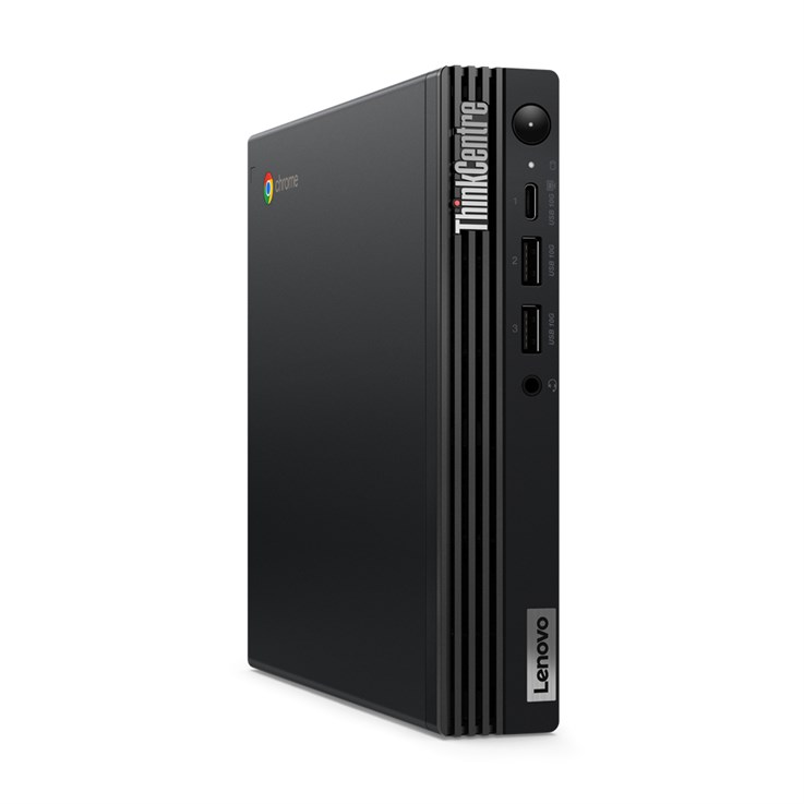 Lenovo ThinkCentre M60q Chromebox Intel® Core™ i3 i3-1215U 8 GB DDR4-SDRAM 128 GB SSD ChromeOS Mini PC Black