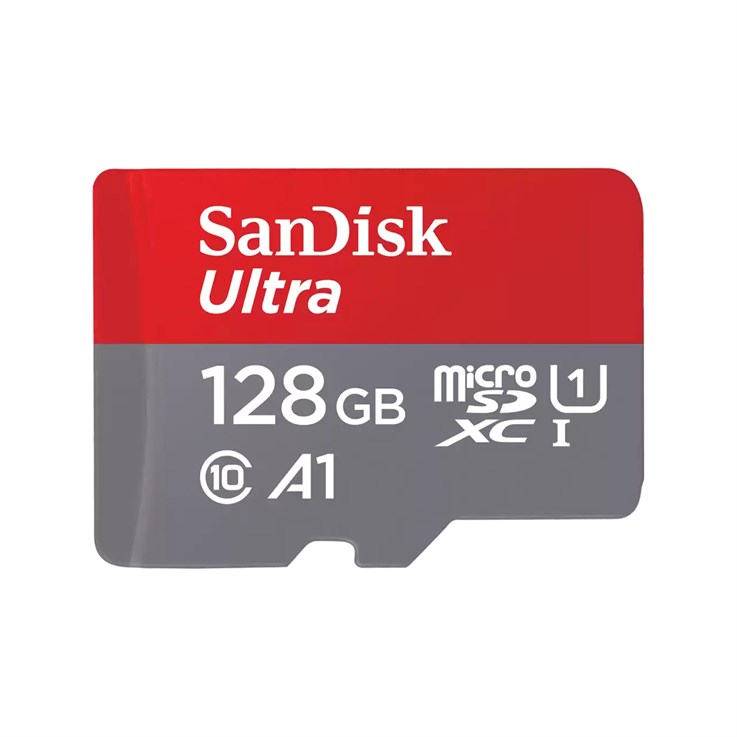 SanDisk Ultra 128 GB UHS-I Class 10 MicroSDXC Memory Card