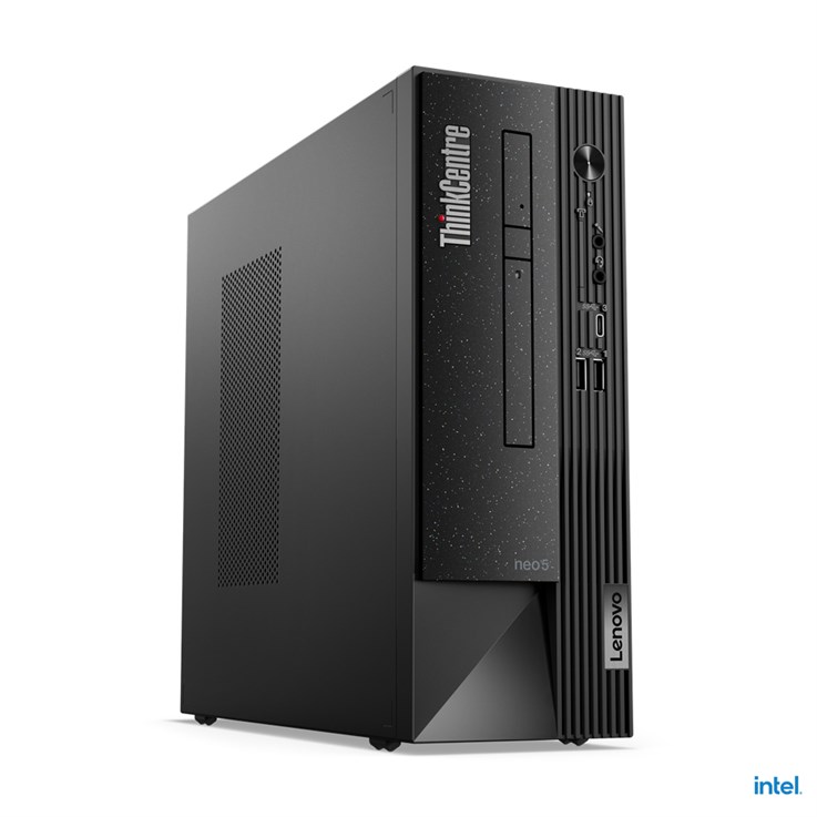 Lenovo ThinkCentre neo 50s Intel® Core™ i3 i3-12100 8 GB DDR4-SDRAM 256 GB SSD Windows 11 Pro SFF PC Black