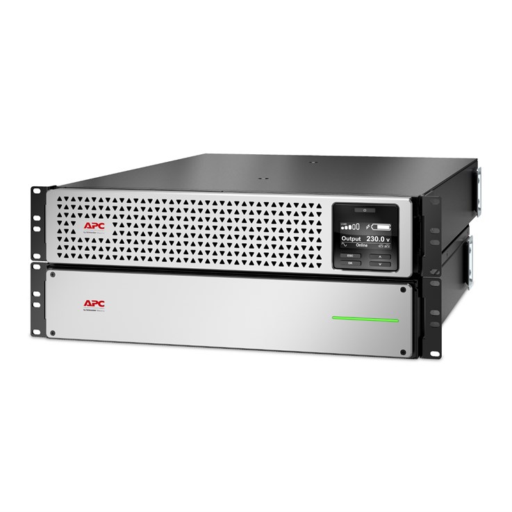 APC SRTL3000RM4UXLI-NC uninterruptible power supply (UPS) Double-conversion (Online) 3 kVA 2700 W 8 AC outlet(s)