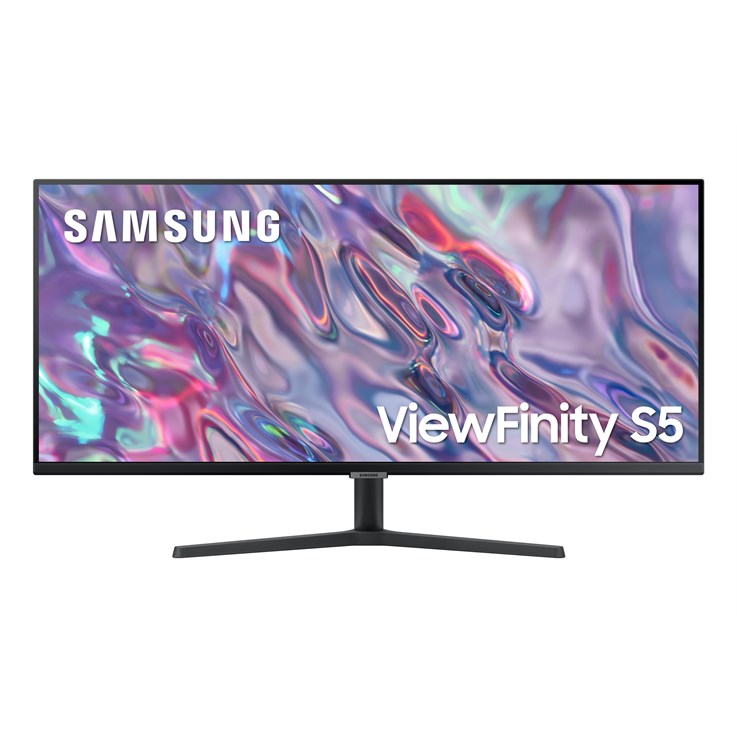 Samsung ViewFinity S34C500GAU computer monitor 86.4 cm (34") 3440 x 1440 pixels UltraWide Quad HD LED Black