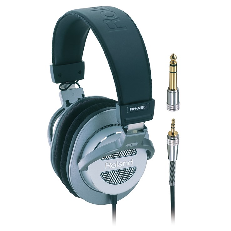 Roland RH-A30 headphones/headset Wired Head-band Music Black