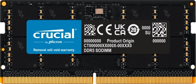 Crucial CT32G52C42S5 memory module 32 GB 1 x 32 GB DDR5 5200 MHz