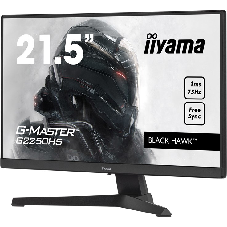 iiyama G-MASTER G2250HS-B1 computer monitor 54.6 cm (21.5") 1920 x 1080 pixels Full HD LED Black