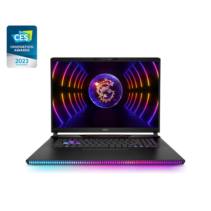 MSI Gaming RAIDER GE78HX 13VH-259UK laptop Intel® Core™ i9 i9-13980HX 43.2 cm (17") Quad HD+ 32 GB DDR5-SDRAM 2 TB SSD NVIDIA GeForce RTX 4080 Wi-Fi 6E (802.11ax) Windows 11 Home Black
