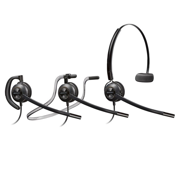 POLY EncorePro 540D with Quick Disconnect Convertible Digital Headset TAA