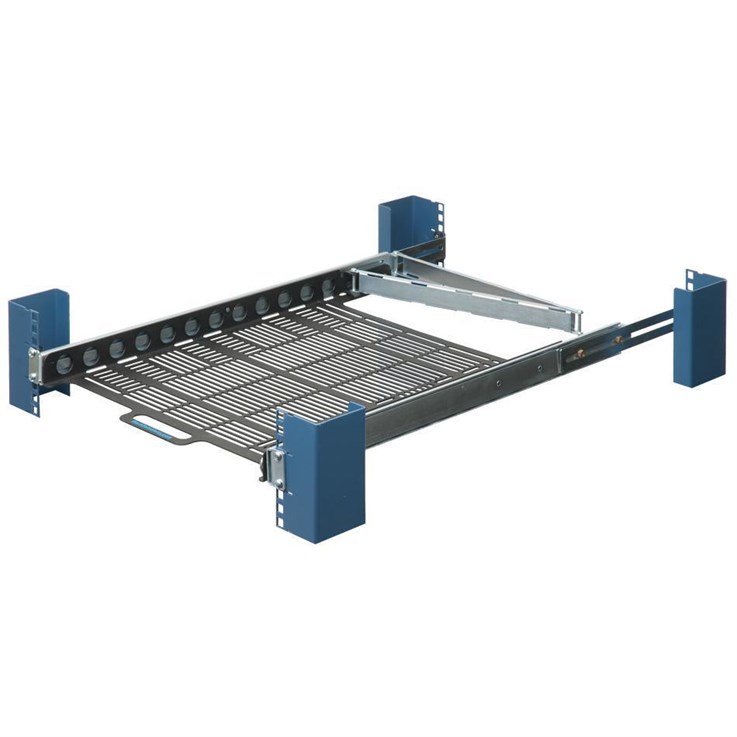 Origin Storage 1U Sliding Computer Shelves for 4-post racks / incl. CMA