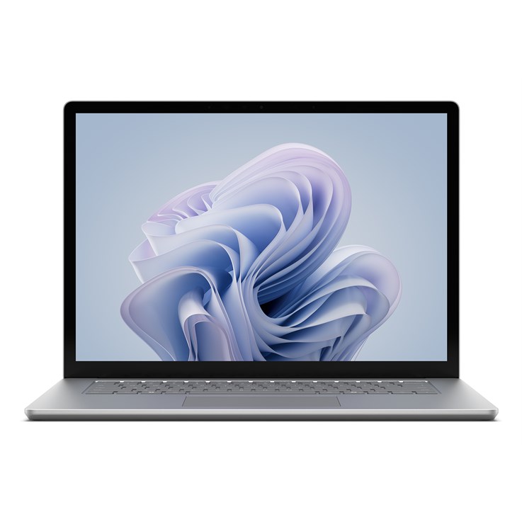 Microsoft Surface Laptop 6 Intel Core Ultra 5 135H 38.1 cm (15") Touchscreen 8 GB LPDDR5-SDRAM 256 GB SSD Wi-Fi 6E (802.11ax) Windows 11 Pro Platinum