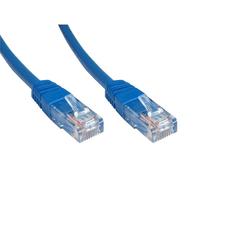 Cables Direct ERT-600B networking cable Blue 0.5 m Cat6 U/UTP (UTP)