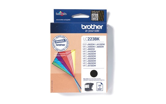 Brother LC223BK ink cartridge 1 pc(s) Original Black