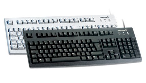 CHERRY G83-6105 USB, FR keyboard Grey