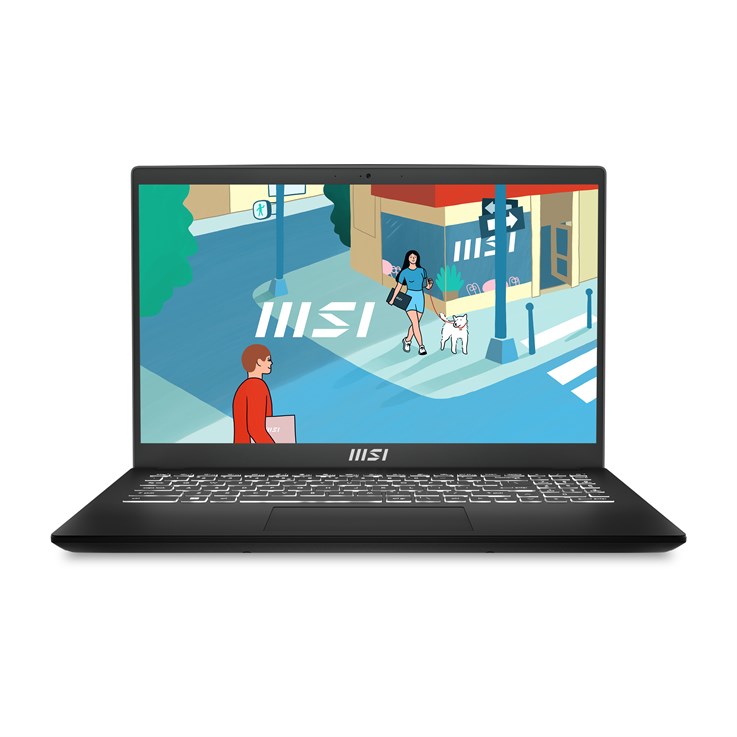 MSI Modern 15 H B13M-003UK Intel® Core™ i7 i7-13700H Laptop 39.6 cm (15.6") Full HD 16 GB DDR4-SDRAM 512 GB SSD Wi-Fi 6E (802.11ax) Windows 11 Home Black