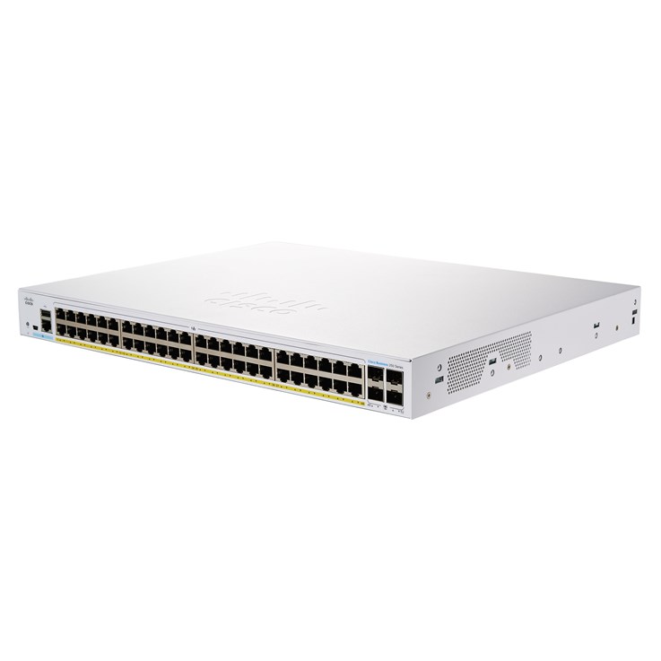 Cisco Business CBS250-48P-4G Smart Switch | 48 Port GE | PoE | 4x1G SFP | Limited Lifetime Protection (CBS250-48P-4G)