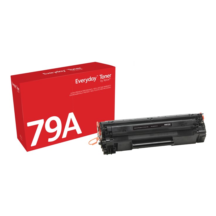 Everyday ™ Black Toner by Xerox compatible with HP 79A (CF279A), Standard capacity