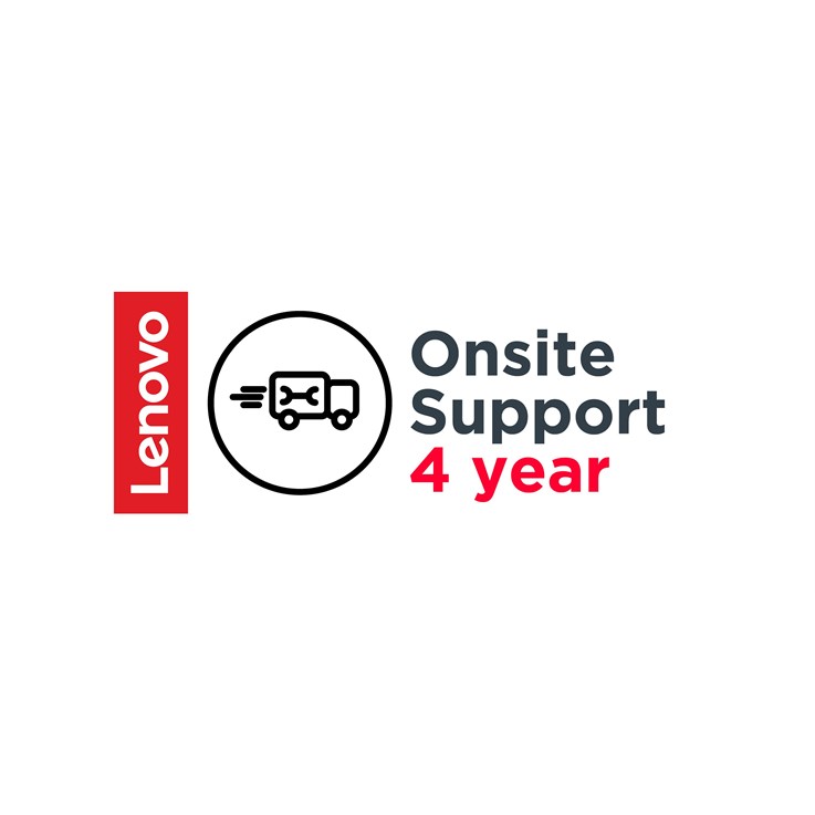 Lenovo 4 Year Onsite Support (Add-On) 4 year(s)