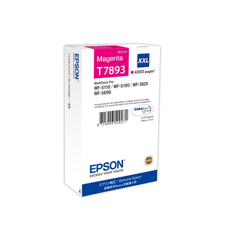 Epson Ink Cartridge XXL Magenta