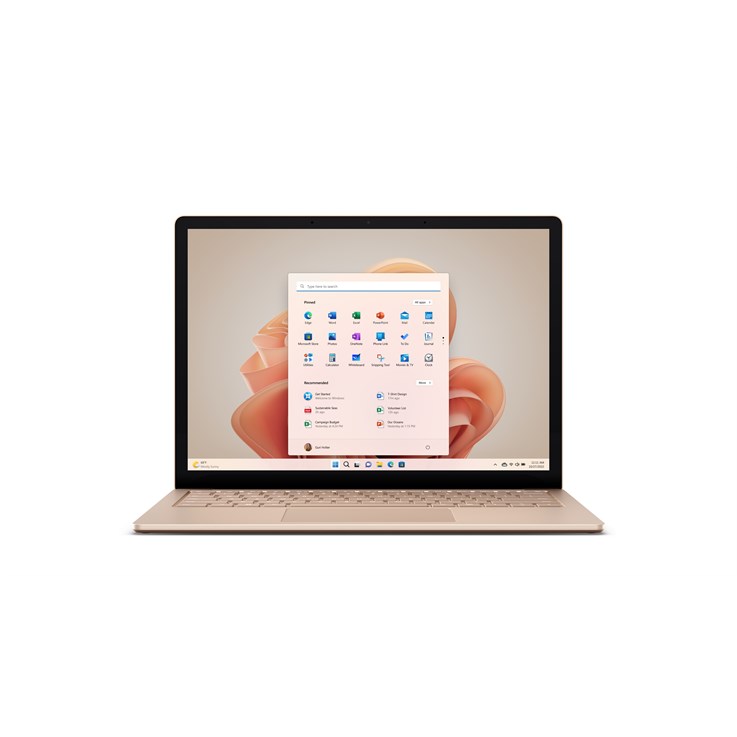 Microsoft Surface Laptop 5 Intel® Core™ i5 i5-1235U 34.3 cm (13.5") Touchscreen 8 GB LPDDR5x-SDRAM 512 GB SSD Wi-Fi 6 (802.11ax) Windows 11 Home Sand