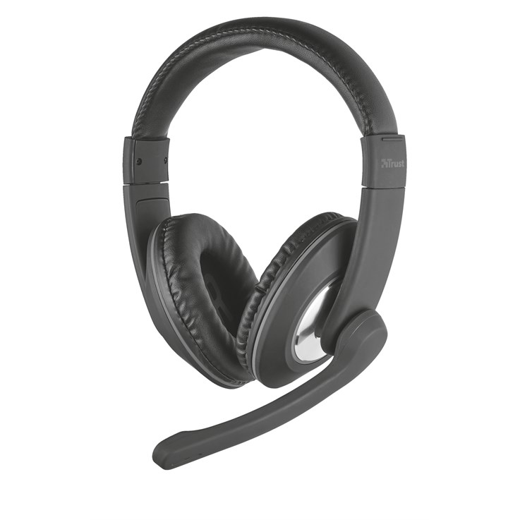 Trust 21662 headphones/headset Wired Head-band Calls/Music Black