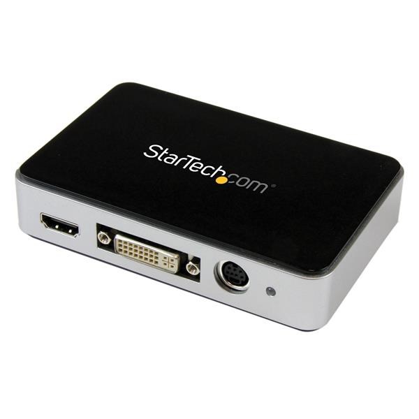 StarTech.com USB 3.0 Video Capture Device - HDMI / DVI / VGA / Component HD Video Recorder - 1080p 60fps