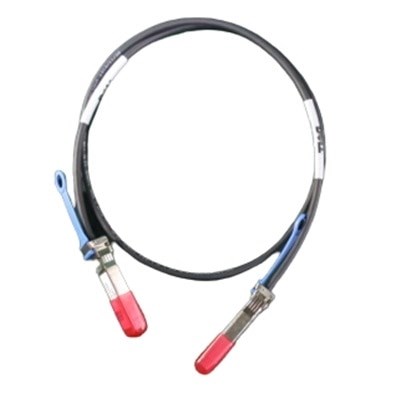 DELL 470-AAVH InfiniBand/fibre optic cable 1 m SFP+ Black