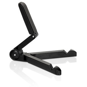 Mobilis Portable Fold-up Stand Passive holder Mobile phone/Smartphone, Tablet/UMPC Black