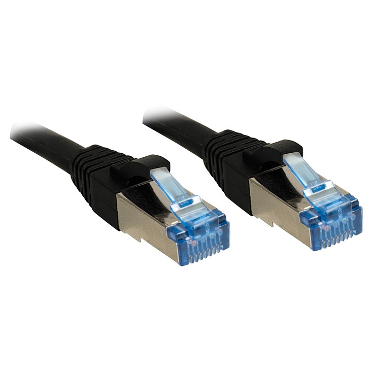 Lindy 47181 networking cable Black 5 m Cat6a S/FTP (S-STP)