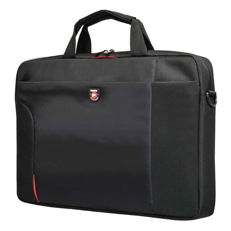 Port Designs Houston Toploading 39.6 cm (15.6") Briefcase Black