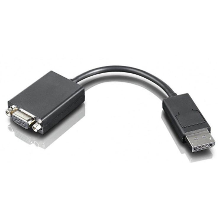 AddOn Networks 57Y4393-AO-5PK video cable adapter 0.2 m VGA (D-Sub) DisplayPort Black