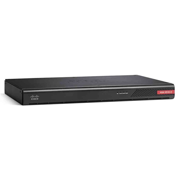 Cisco ASA 5516-X hardware firewall 1U 0.85 Gbit/s