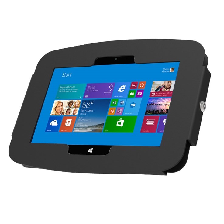 Compulocks Surface Pro 3-7 Space Enclosure Wall Mount Black