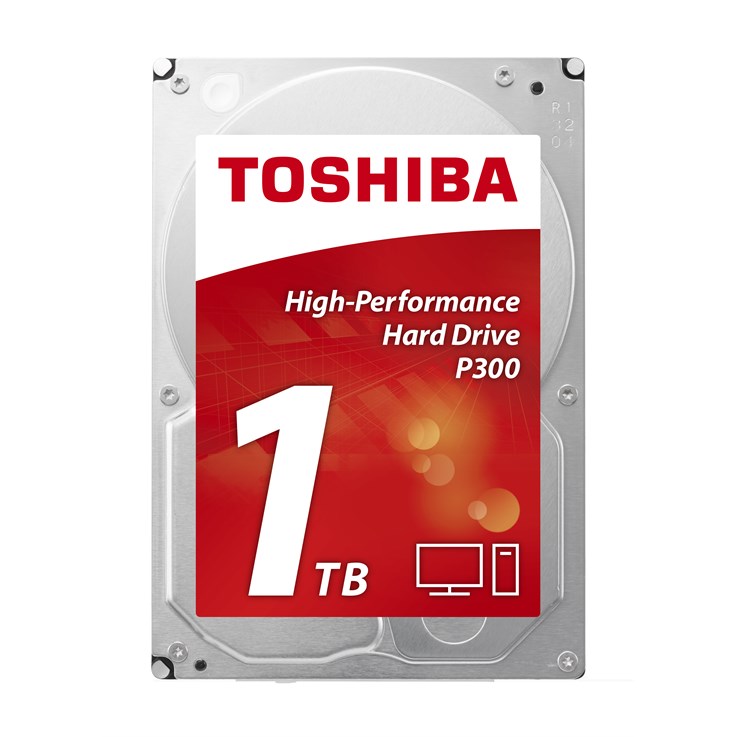 Toshiba P300 1TB internal hard drive 7200 RPM 64 MB 3.5" Serial ATA III