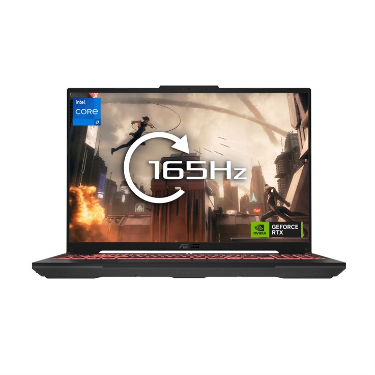 ASUS TUF Gaming FX607JV-N3113W Intel® Core™ i7 i7-13650HX Laptop 40.6 cm (16") Full HD+ 16 GB DDR5-SDRAM 1 TB SSD NVIDIA GeForce RTX 4060 Wi-Fi 6 (802.11ax) Windows 11 Home Grey