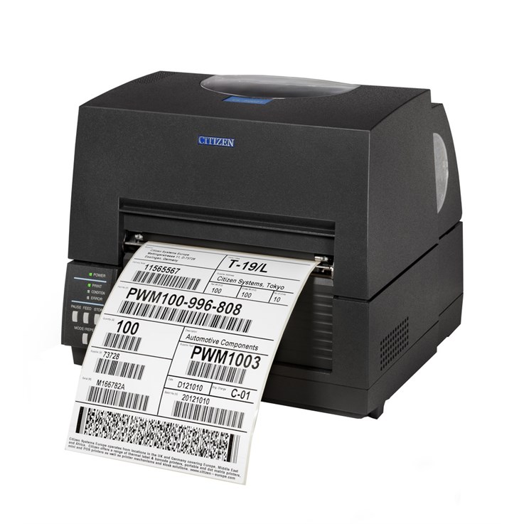 Citizen CL-S6621XL label printer Direct thermal / Thermal transfer 203 x 203 DPI 150 mm/sec Wired & Wireless
