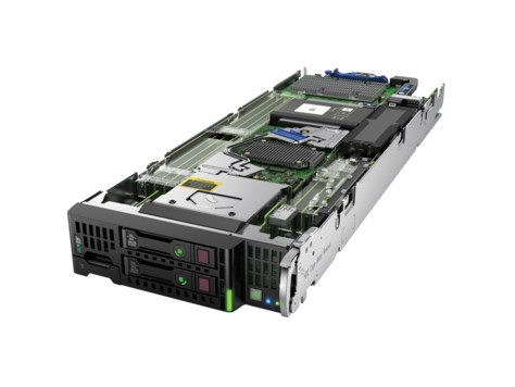 HPE ProLiant BL460c Gen9 Intel C610 LGA 2011-v3 Rack (1U)