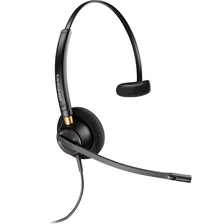 POLY Encorepro HW510D Headset Wired Head-band Office/Call center Black