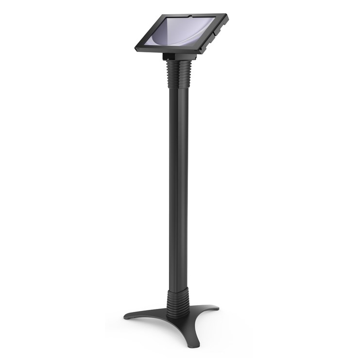 Compulocks Galaxy Tab A9+ Apex Enclosure Portable Floor Stand Black