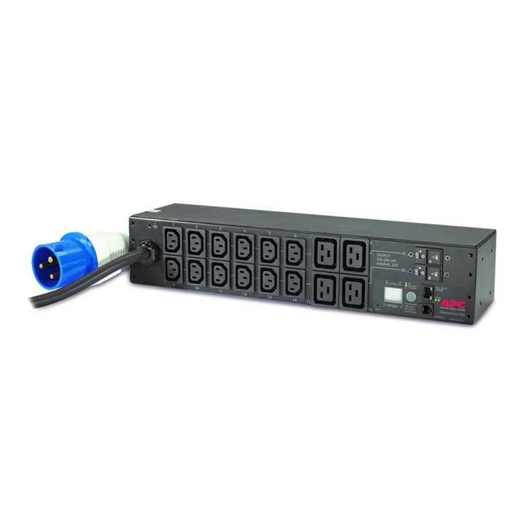 APC AP7822B power distribution unit (PDU) 16 AC outlet(s) 2U Black