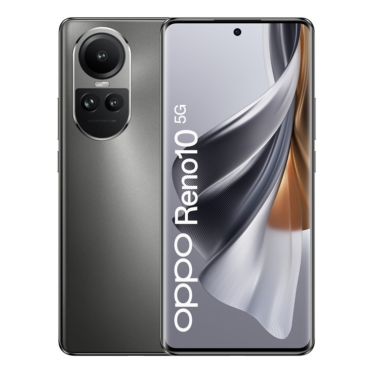 OPPO Reno 10 5G 17 cm (6.7") Dual SIM Android 13 USB Type-C 8 GB 256 GB 5000 mAh Grey, Silver