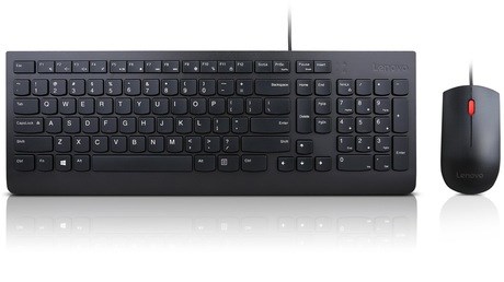 Lenovo 4X30L79894 keyboard Mouse included Office USB French Black