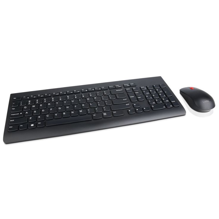 Lenovo 4X30M39485 keyboard Mouse included Universal RF Wireless QWERTY Portuguese Black