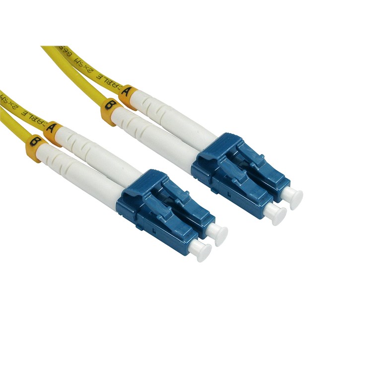 Cables Direct FB2S-LCLC-010Y InfiniBand/fibre optic cable 1 m 2x LC Yellow