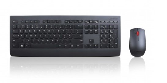 Lenovo 4X30H56797 keyboard Mouse included Office RF Wireless Arabic Black