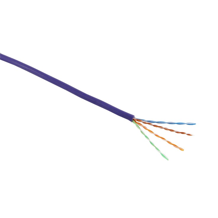 Excel 100-066 networking cable Violet 305 m Cat5e U/UTP (UTP)