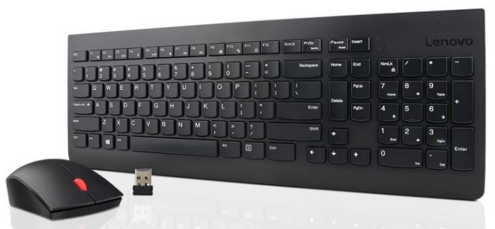 Lenovo 4X30M39499 keyboard Mouse included Universal RF Wireless Arabic Black