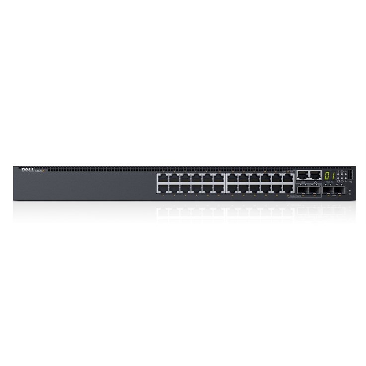 DELL PowerConnect S3124P Managed L2/L3 1U Black