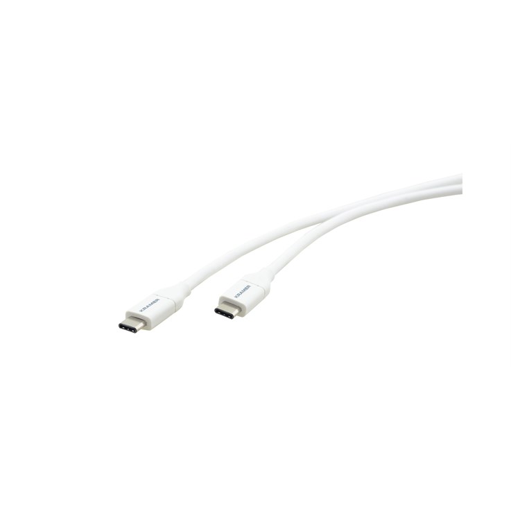 Kramer Electronics C-USB/CC-10 USB cable USB 2.0 3 m USB C White